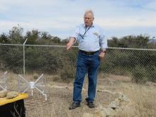 Ray Fobes describing the MWA tile